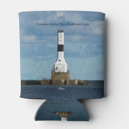 Conneaut Harbour West Breakwater Light koelbox Blikjeskoeler (Achterkant)