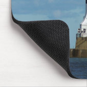 Conneaut Harbour West Breakwater Light mousepad Muismat (Hoek)