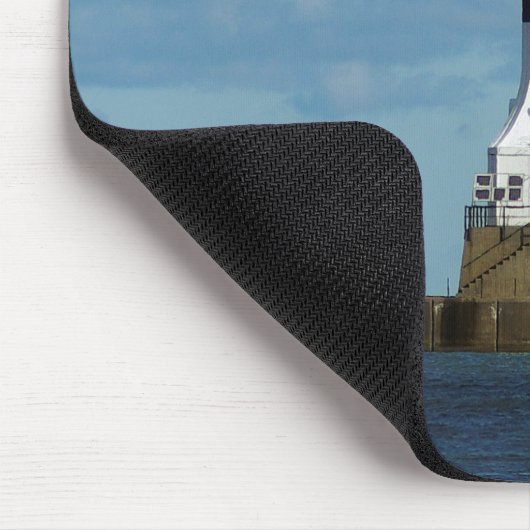 Conneaut Harbour West Breakwater Light mousepad Muismat (Hoek)