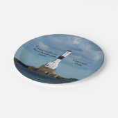 Conneaut Harbour West Breakwater Light paper bord (Gekanteld)