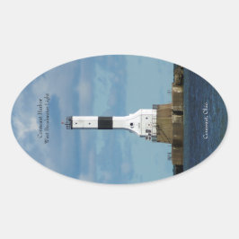 Conneaut Harbour West Breakwater Light sticker