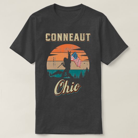 Conneaut Ohio T-shirt (Design voorkant)