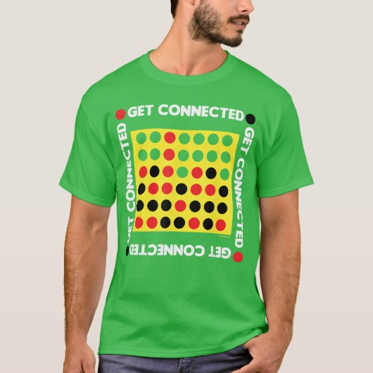 Connect Four Spel Bo Up jongen T-shirt (Voorkant)