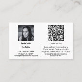 Connect Professioneel Bedrijfsambassadeur Visitekaartje (Achterkant)