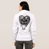 "Connected by Darkness" Hoodie (Achterkant volledig)