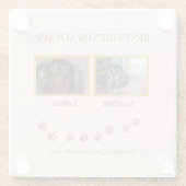 Connected Companion Tribute Glazen Onderzetter (Achterkant)