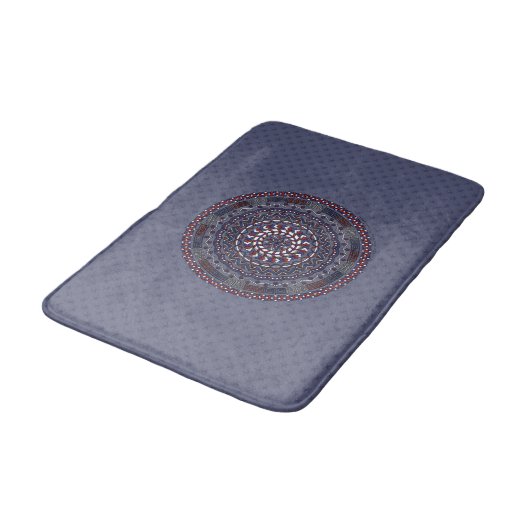 Connected Independence Day Bath Mat (Gekanteld)