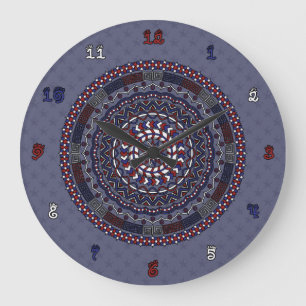 Connected Independence Day Clock Grote Klok