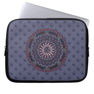 Connected Independence Day Laptop Hoesje Sleeve
