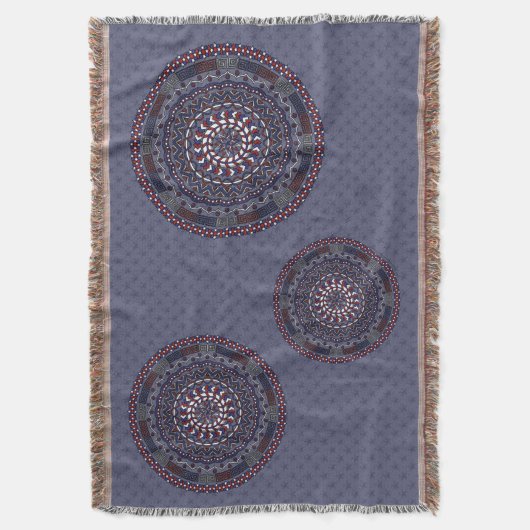 Connected Independence Day Throw Blanket Deken (Voorkant Verticaal)