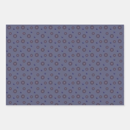 Connected Independence Day Wrapping Paper Set (Voorkant)