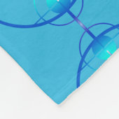 Connected Minds (Day Version) Fleece Deken (Hoek)