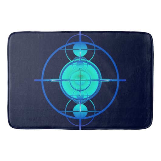 Connected Minds (Night Version) Badmat (Voorkant)