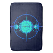 Connected Minds (Night Version) Badmat (Voorkant Verticaal)