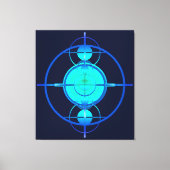 Connected Minds (Night Version) Canvas Afdruk (Voorkant)