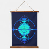 Connected Minds (Night Version) Hangend Wandkleed (Voorkant)