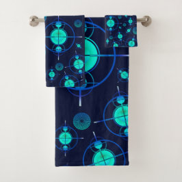 Connected Minds Pattern 2 Bad Handdoek