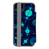 Connected Minds Pattern 2 Incipio iPhone Portemonnee Hoesje (Agenda Achterkant)