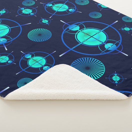 Connected Minds Pattern 2 Sherpa Deken (3/4)