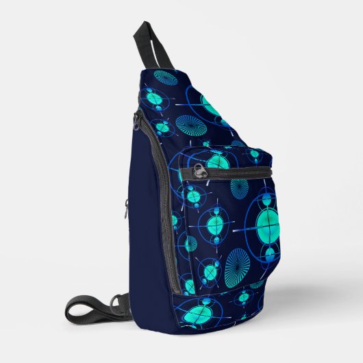 Connected Minds Pattern 2 Sling Bag (Linkerhoek)