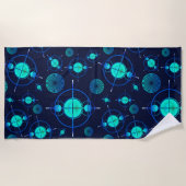 Connected Minds Pattern 2 Strandlaken (Voorkant)