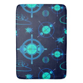 Connected Minds Pattern Badmat (Voorkant Verticaal)