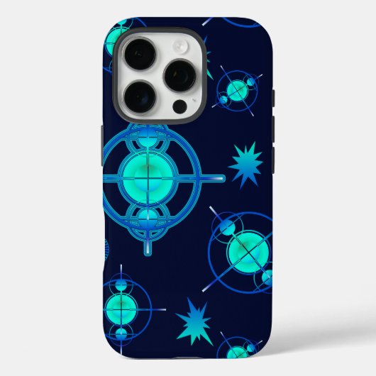 Connected Minds Pattern Case-Mate iPhone Case (Achterkant)