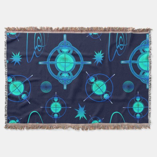 Connected Minds Pattern Deken (Voorkant)