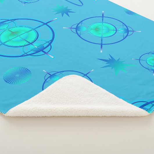 Connected Minds Pattern Sherpa Deken (3/4)