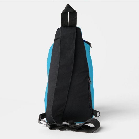 Connected Minds Pattern Sling Bag (Achterkant)