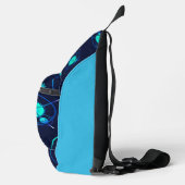 Connected Minds Pattern Sling Bag (Rechts)
