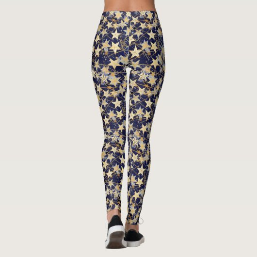Connected Stars Pattern Leggings (Achterkant)