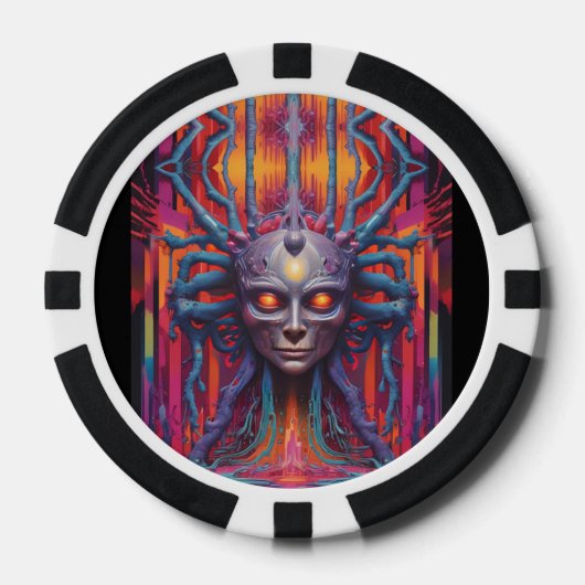 Connected to the New Reality Poker Chips (Voorkant)