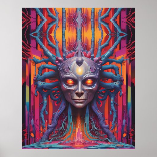 Connected to the New Reality Poster (Voorkant)