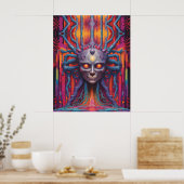 Connected to the New Reality Poster (Keuken)