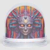 Connected to the New Reality Sneeuwbol (Voorkant)