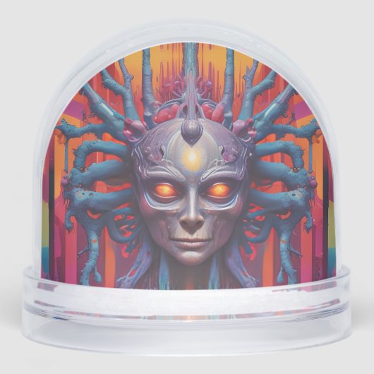 Connected to the New Reality Sneeuwbol (Voorkant)