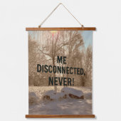 Connected to the Wild Hangend Wandkleed (Voorkant)