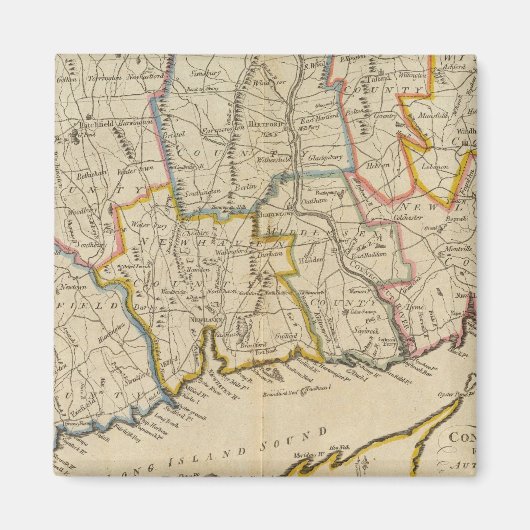 Connecticut 10 magneet (Voorkant)