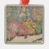 Connecticut 13 metalen ornament (Voorkant)