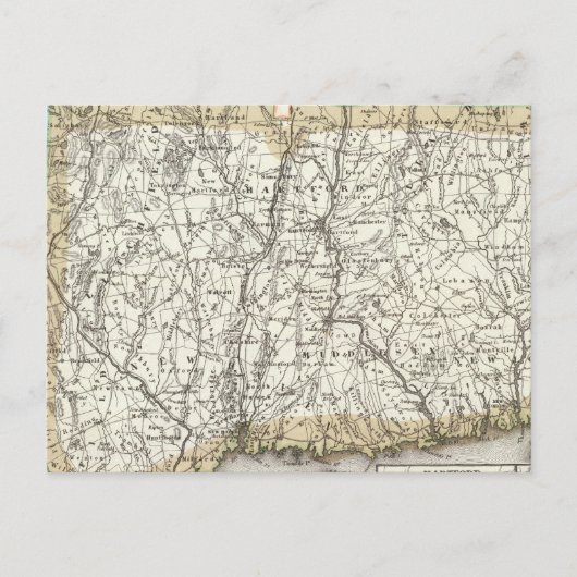 Connecticut 16 briefkaart (Voorkant)