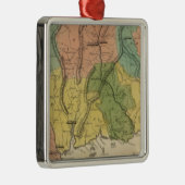 Connecticut 2 metalen ornament (Rechts)