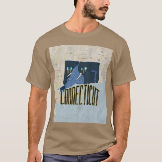 Connecticut 2 t-shirt (Voorkant)
