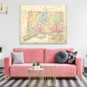 Connecticut 3 canvas afdruk (Insitu (Woonkamer))