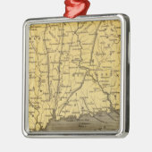 Connecticut 4 metalen ornament (Links)