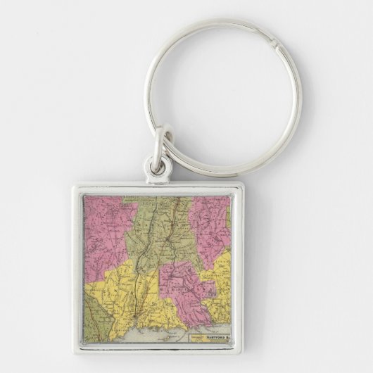 Connecticut 4 sleutelhanger (Voorkant)