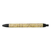 Connecticut 4 zwarte inkt pen (Voorkant)