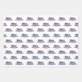 Connecticut, 50 staten, Liberty Bell Inpakpapier Vel (Voorkant)