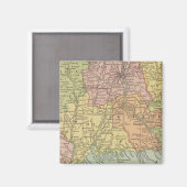 Connecticut 5 magneet (Voorkant / Achterkant)