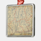 Connecticut 6 metalen ornament (Links)